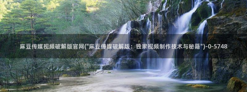 麻豆视频版权说明：麻豆传媒视频破解版官网(\