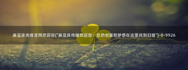 麻豆视频解说文案